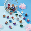 96Pcs 12 Colors Glass Globle Pendants GLAA-ME0001-28-5