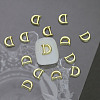 Alloy 26 Letter Shapes Nail Art Decoration MRMJ-WH0114-001-04-1