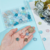 100Pcs Transparent Normal Glass Beads GLAA-SP0001-16-3