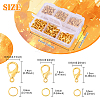 Zinc Alloy Lobster Claw Clasps DIY-YW0016-11B-3