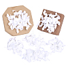 16Pcs Flower Polyester Ornament DIY-HY0003-34D-1
