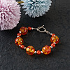 Resin Imitation Amber Beads CRES-TA0001-17-12