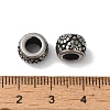 304 Stainless Steel European Beads STAS-S129-11P-2