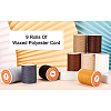 Waxed Polyester Cord YC-TA0001-02B-19