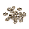 Tibetan Style Alloy Bead Frames LS-TIBEB-LF0265YKG-AB-FF-1