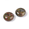 Natural Unakite Pendants G-N353-05A-07-2