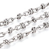 Brass knot Link Chains CHC-T018-22P-1