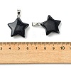 Synthetic Blue Goldstone Pendants GG-K002-10B-3