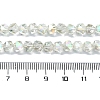 Electroplate Glass Beads EGLA-L018-B-AB02-4