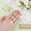 20Pcs 4 Styles Brass Charms KK-ME0001-39-3