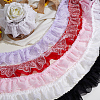 10 Yards Polyester Lace Ribbon OCOR-GF0006-25E-6