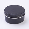 Round Aluminium Tin Cans CON-WH0010-02B-80ml-1