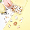 40Pcs Alloy Enamel Pendants ENAM-FS0002-40-7