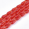 Transparent Glass Beads Strands LS-GLAA-T009-004E-1