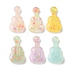 Transparent Resin Pendants CRES-R457-06-1