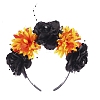 Halloween Theme Cloth Hair Bands PW-WG620CC-01-1