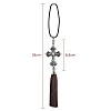 Cross Alloy Pendant Decorations PW-WG322B3-01-3