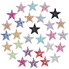 28Pcs 14 Style Plastic Clothing Patches FIND-NB0002-01-1