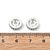 Brass Micro Pave Cubic Zirconia Beads KK-R216-10C-S01-3