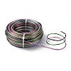 5 Segment Colors Round Aluminum Craft Wire AW-E002-2mm-B04-4