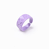 Spray Painted Alloy Cuff Rings RJEW-T011-30C-RS-3