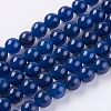 Natural Agate Beads Strands X-G-G583-8mm-12-1