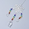 Crystals Chandelier Suncatchers Prisms Chakra Hanging Pendant LS-AJEW-I040-07P-2