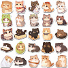 Cartoon Cat Paper Stickers PW-WGE7006-01-4