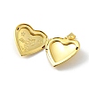 Brass Locket Pendants KK-C092-25G-02-2