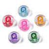 Transparent Clear Acrylic Beads MACR-N008-56Q-2