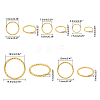 Iron Textured Soldered Jump Rings IFIN-PH0024-49-2