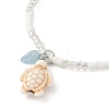 Glass Seed Beads Stretch Bracelets for Women BJEW-JB11638-04-3