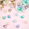 50Pcs Transparent Crackle Acrylic Beads TACR-PA0001-09-7