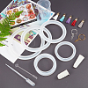 Olycraft DIY Bangle Making Kits DIY-OC0003-36-3