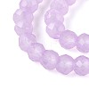 Imitation Jade Glass Beads Strands GLAA-T028-3mm-11D-3