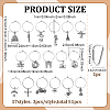 DIY Wine Glass Charms Making Kits DIY-ME0003-76-2