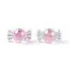 Acrylic Beads MACR-WH0004-01-2