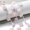 Natural Rose Quartz Beads Strands G-K382-C02-01-2