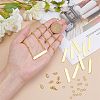 DIY Stamping Blank Tag Pendant Necklaces Making Kits DIY-SC0013-40G-3