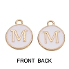 Golden Plated Enamel Alloy Charms ENAM-SZ0001-26A-M-2