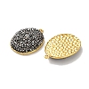 Long-Lasting Plated Brass Pave Rhinestone Pendants KK-K362-08G-01-2