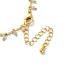 Brass Cable Chain Necklace Making KK-K337-12G-03-3