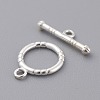 925 Sterling Silver Toggle Clasps STER-A008-21-2