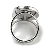 304 Stainless Steel Open Cuff Rings RJEW-C079-19P-4