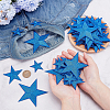48Pcs 2 Bags Computerized Embroidery Polyester Iron on/Sew on Patches DIY-GO0003-21-4