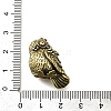 Brass Owl Figurine Statue for Living Room Table Home Decoration DJEW-Q008-04AB-3