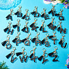 1Pc Resin Letter Keychains KEYC-TADJ0001-09D-7
