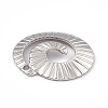 Non-Tarnish 304 Stainless Steel Pendants STAS-B031-07P-3