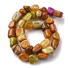 Natural Agate Beads Strands G-RM241227-05-4