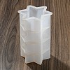 6-Ponited Star Shape Scented Candle Silicone Molds DIY-K073-06-2